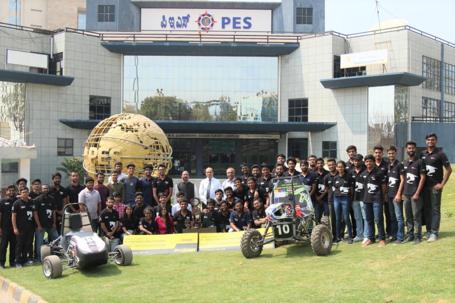 PES University campus and architecture