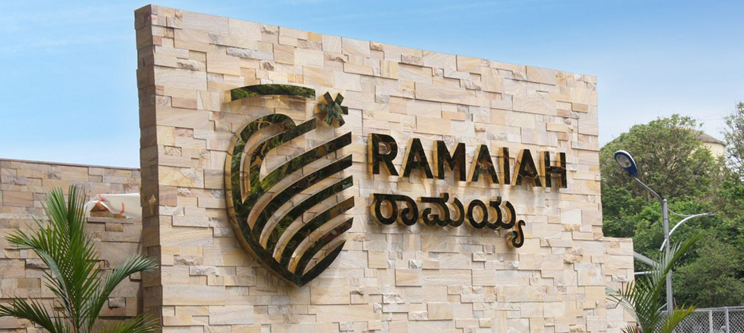 Ramaiah Medical College hospital and campus exterior